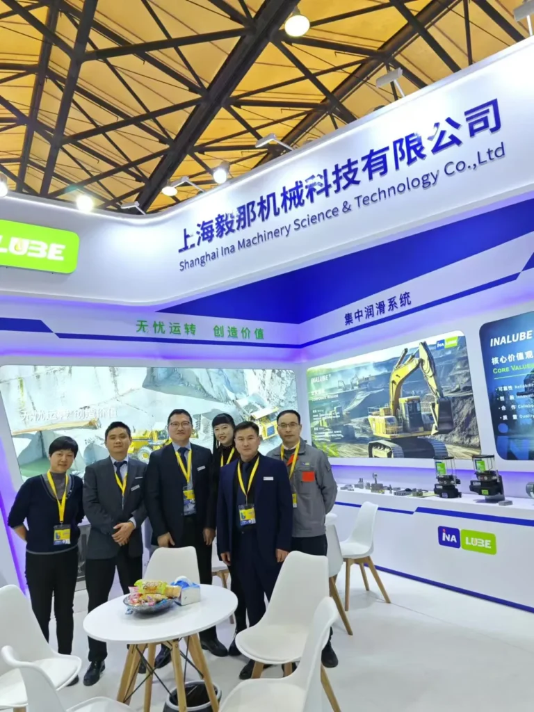上海宝马展：上海 毅那 机械科技展示全系列 LEP 润滑泵